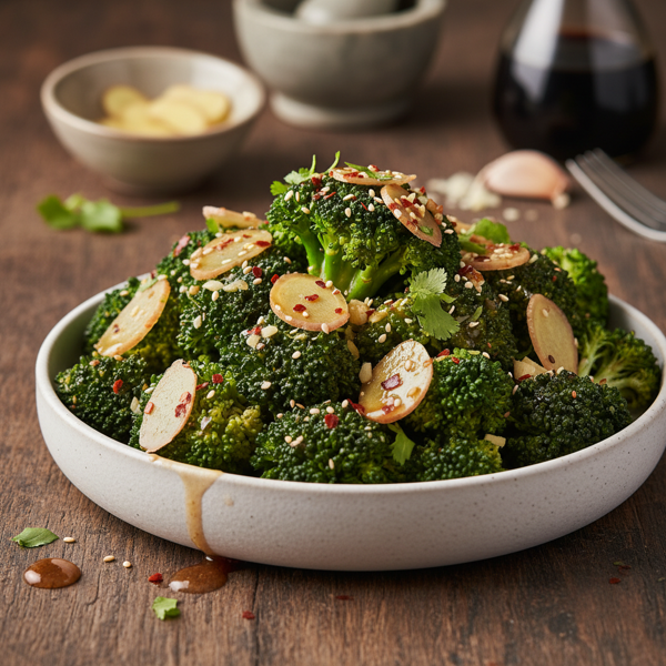 Ginger Garlic Broccoli Delight recipe
