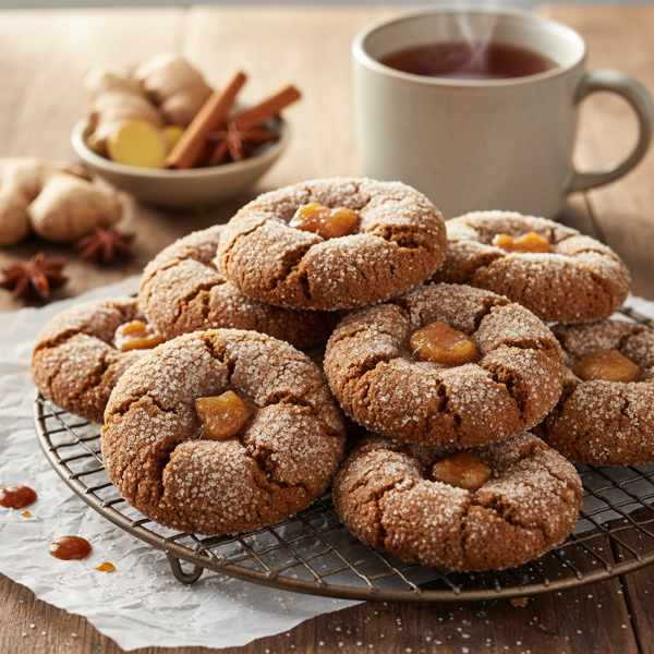 Ginger Molasses Delight Cookies recipe