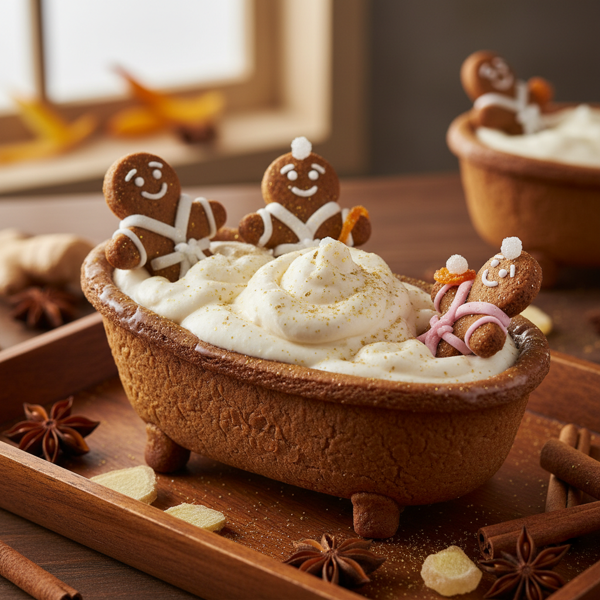 Gingerbread Bath Time Delights recipe