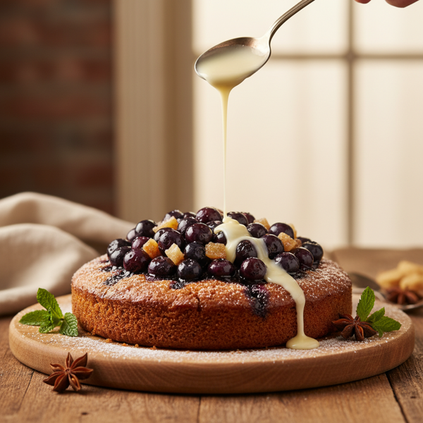 Gingerbread Blueberry Delight recipe