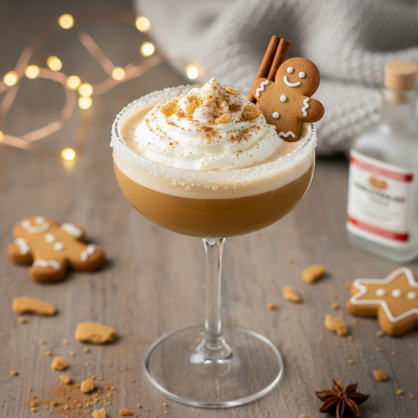 Gingerbread Delight Cocktail recipe