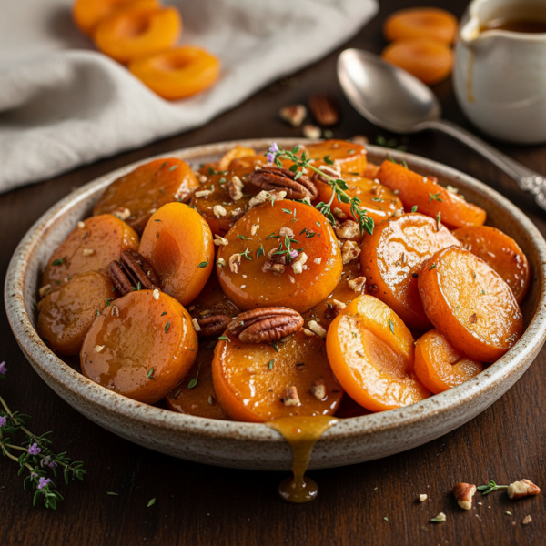 Glazed Apricot Yams Delight recipe