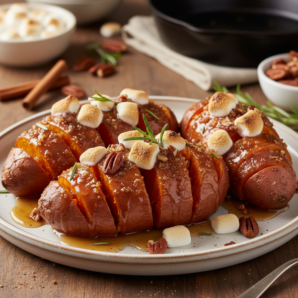 Glazed Sweet Potato Delight recipe