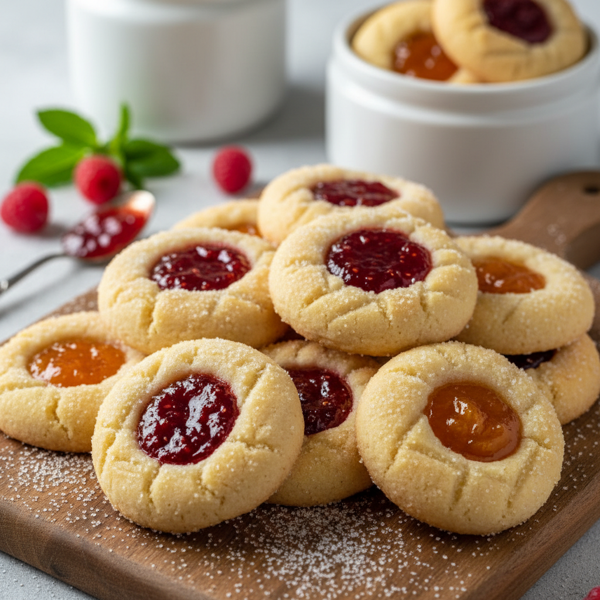 Gluten-Free Jam-Filled Sugar Cookies recipe