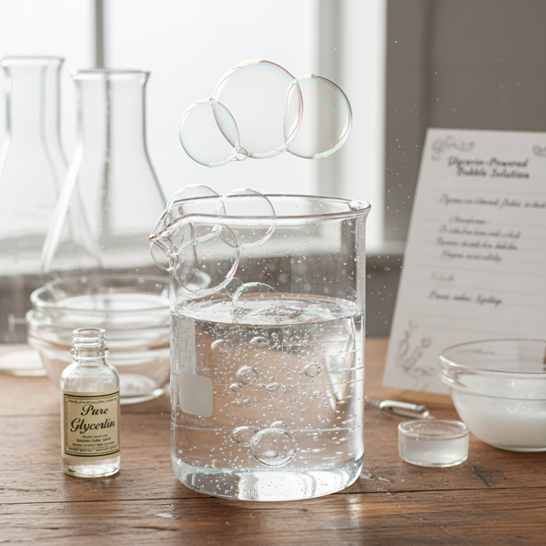 Glycerin-Powered Bubble Solution recipe