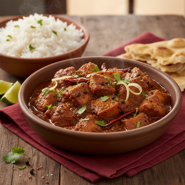 Goan Spicy Pork Vindaloo recipe