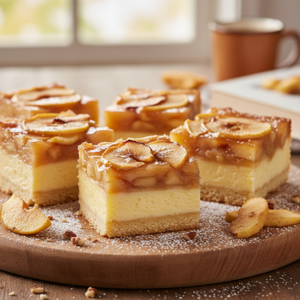 Golden Apple Delight Squares recipe