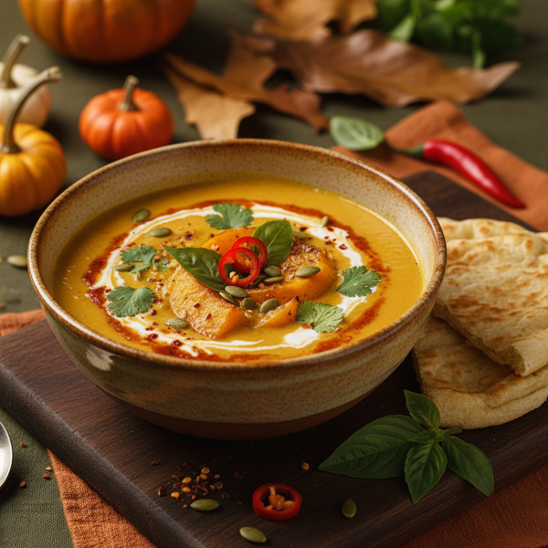 Golden Autumn Thai Butternut Squash Delight recipe