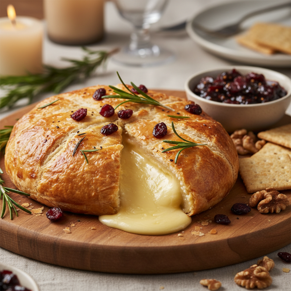 Golden Brie en Croûte recipe