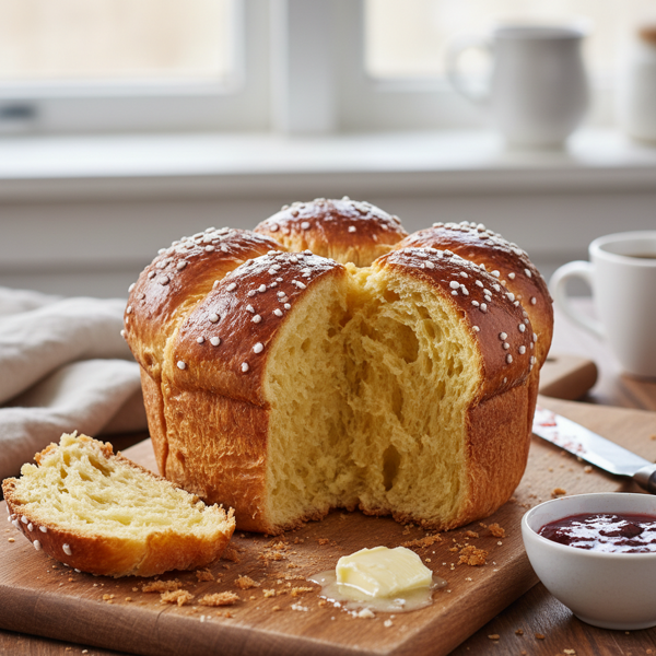 Golden Brioche Loaf recipe