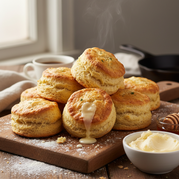 Golden Buttermilk Biscuits recipe