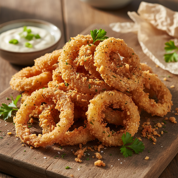 Golden Crispy Fried Onions recipe