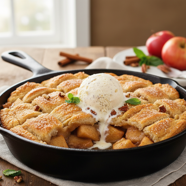 Golden Crust Apple Cobbler Delight recipe