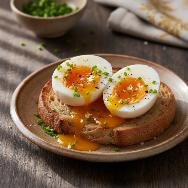 Golden Delight Soft Boiled Eggs recipe