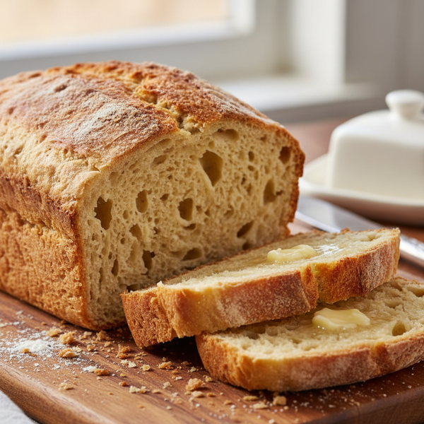 Golden English Muffin Toasting Bread recipe