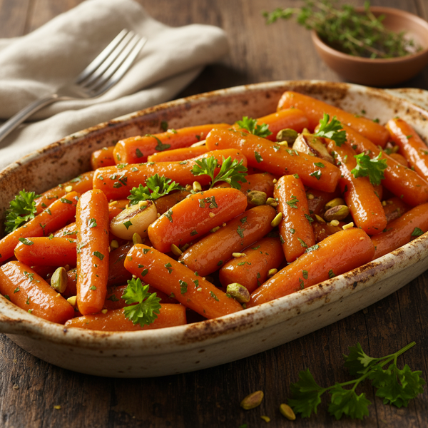 Golden Glazed Carrots Delight recipe
