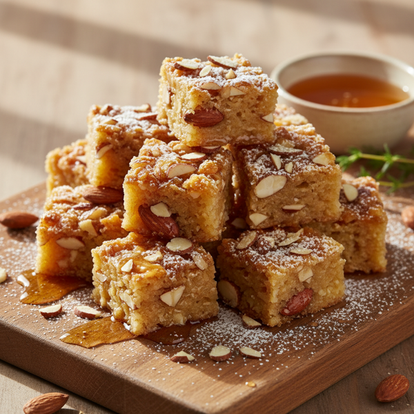 Golden Honey Almond Bites recipe