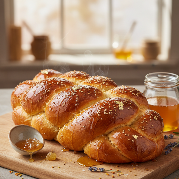 Golden Honey Challah recipe