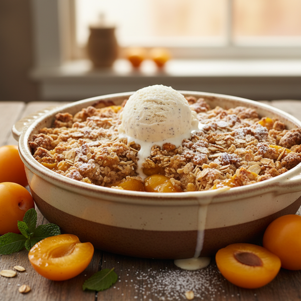 Golden Plum Crisp Delight recipe