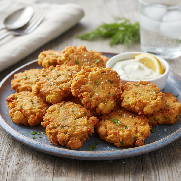 Golden Provincetown Clam Fritters recipe