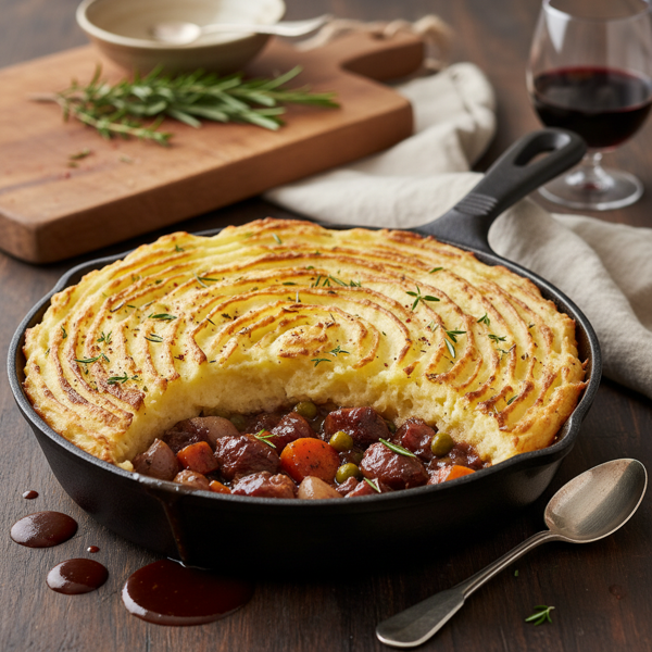Gordon Ramsay-Inspired Gourmet Shepherd's Pie recipe