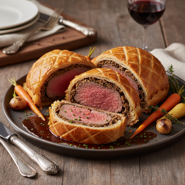 Gordon Ramsay's Gourmet Beef Wellington recipe
