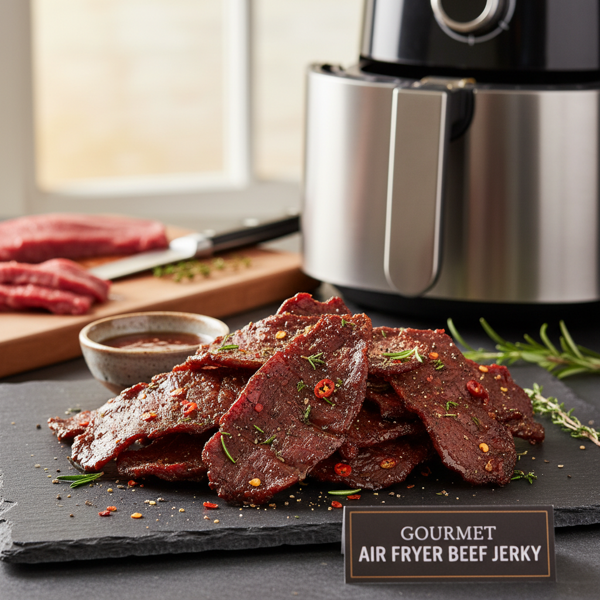 Gourmet Air Fryer Beef Jerky recipe