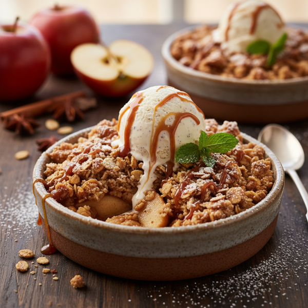 Gourmet Apple Crisp Delight recipe