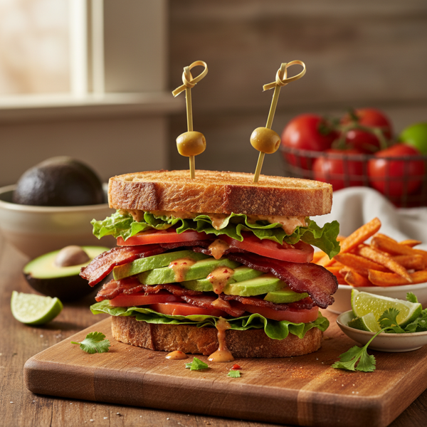 Gourmet Avocado BLT Delight recipe