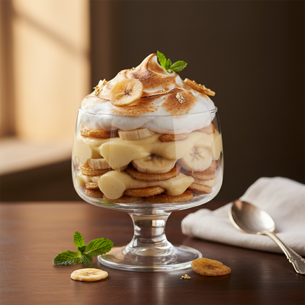 Gourmet Banana Pudding Delight recipe