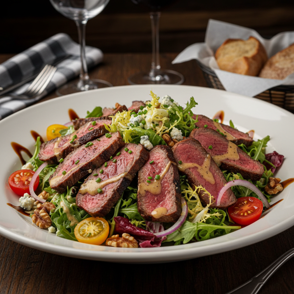 Gourmet Bistro Steak Salad recipe