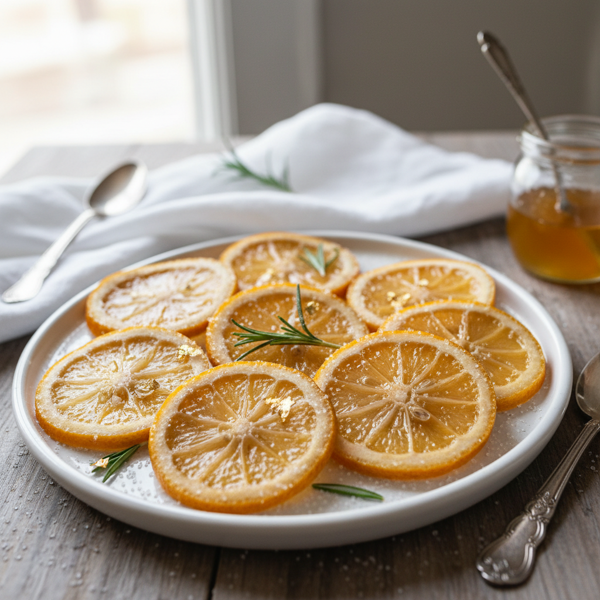 Gourmet Candied Meyer Lemons recipe