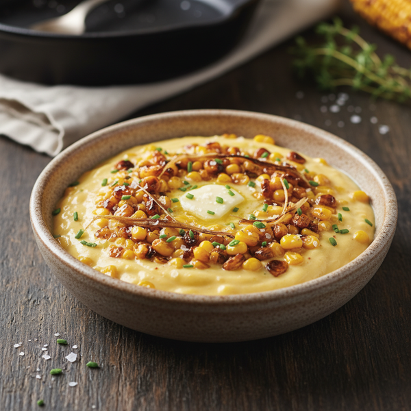 Gourmet Caramelized Creamed Corn recipe