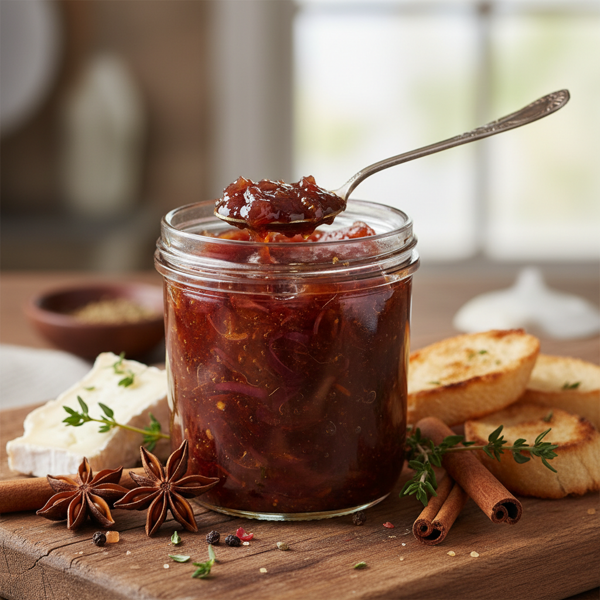 Gourmet Caramelized Red Onion Chutney recipe