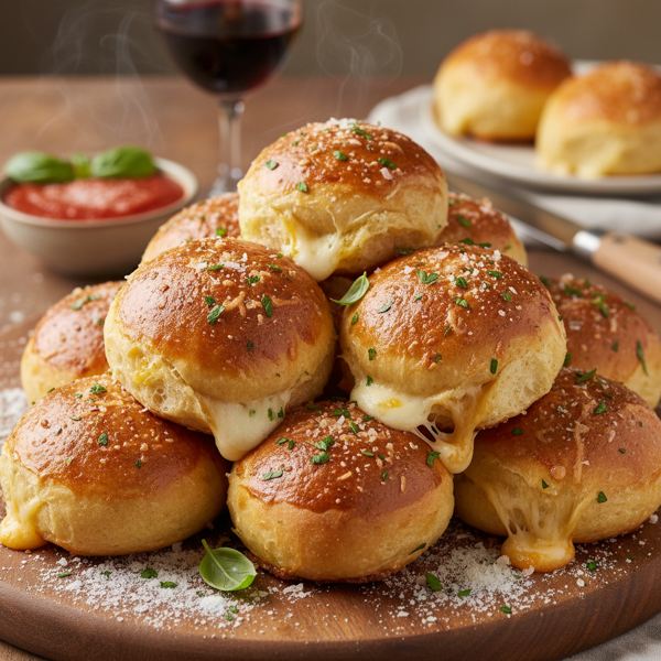 Gourmet Cheesy Bread Rolls recipe