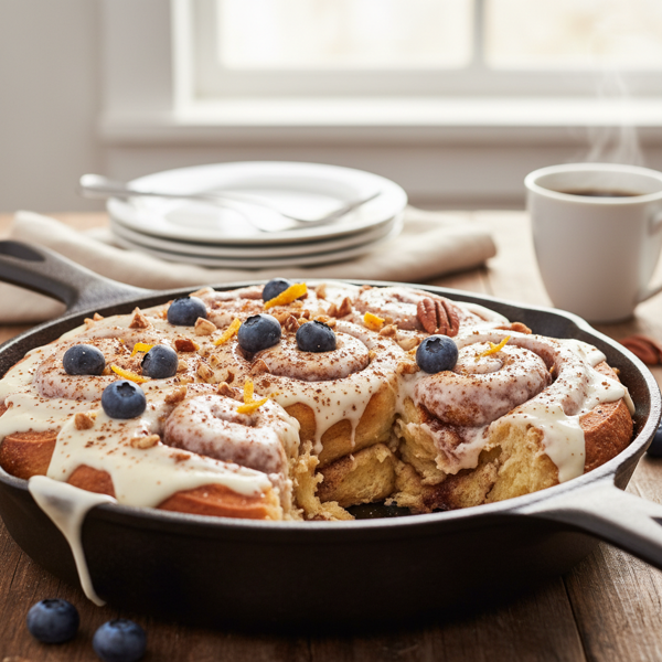 Gourmet Cinnamon Roll Bake recipe