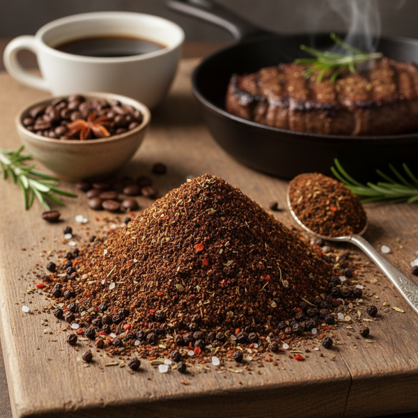 Gourmet Coffee Spice Rub recipe