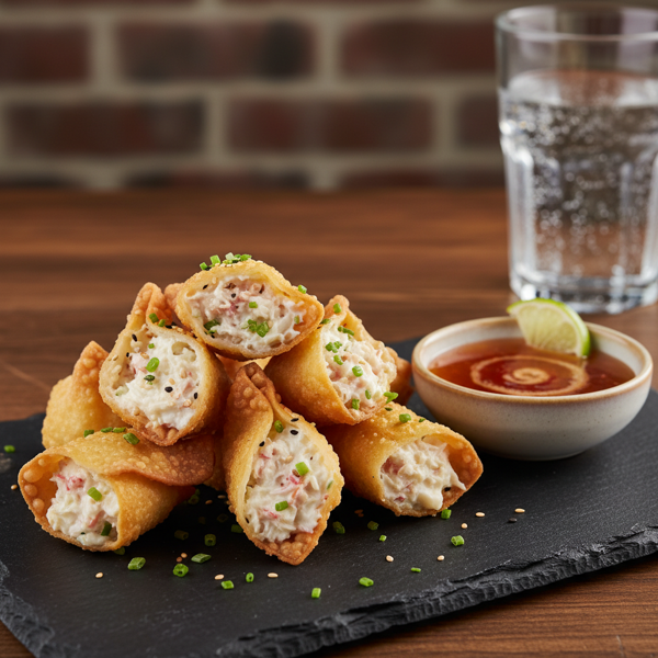 Gourmet Crab Rangoon Delights recipe