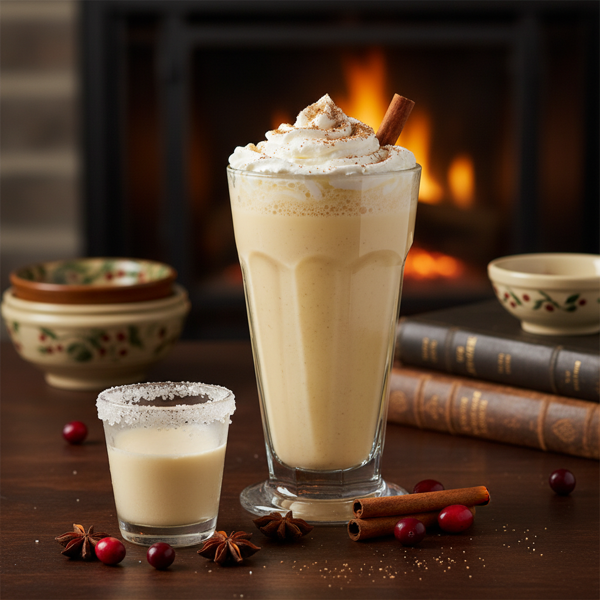 Gourmet Cream-Infused Eggnog recipe