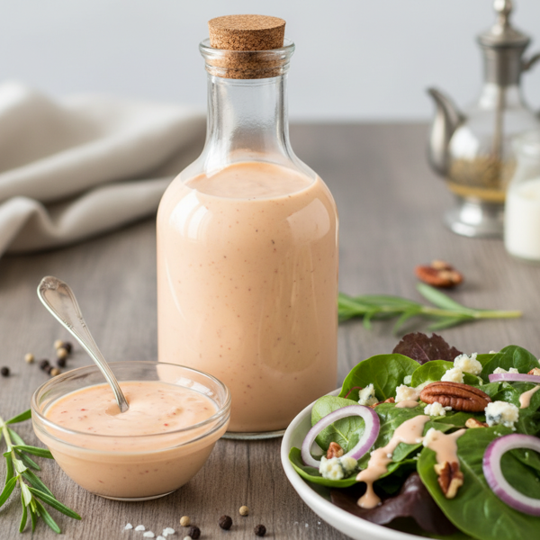 Gourmet Creamy French Dressing recipe
