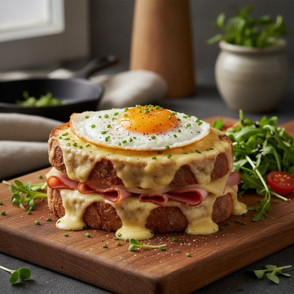Gourmet Croque Madame Delight recipe