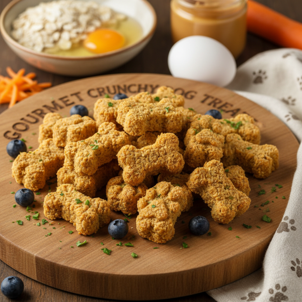 Gourmet Crunchy Dog Treats recipe