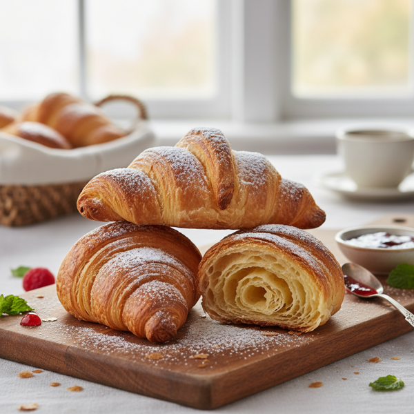 Gourmet Flaky Croissants recipe