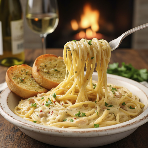 Gourmet Four Cheese Garlic Spaghetti Sauce recipe