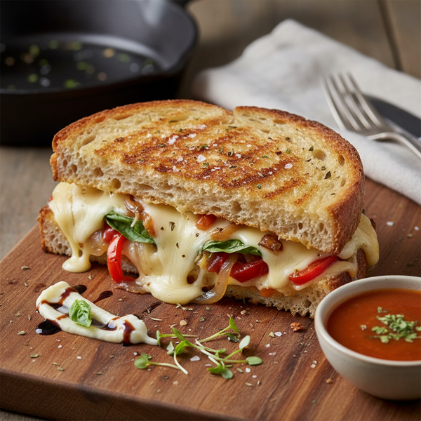 Gourmet Grilled Cheese Delight recipe