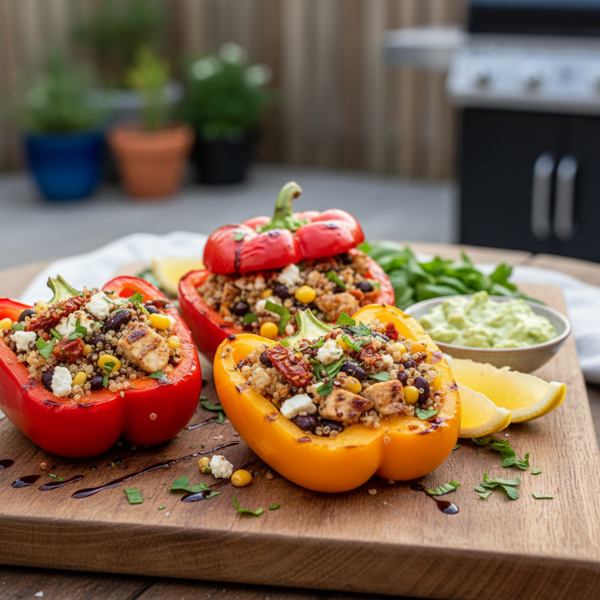 Gourmet Grilled Stuffed Peppers recipe