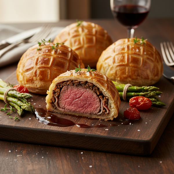 Gourmet Individual Beef Wellingtons recipe