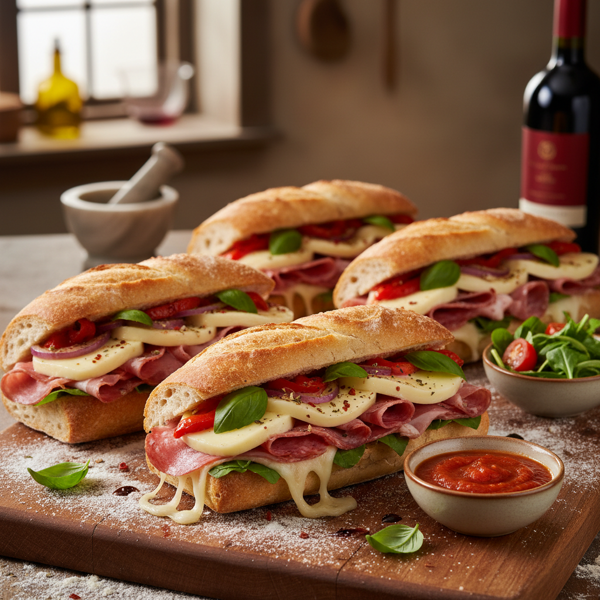 Gourmet Italian Hot Subs recipe