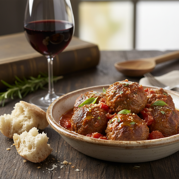 Gourmet Northern Italian Meatballs recipe