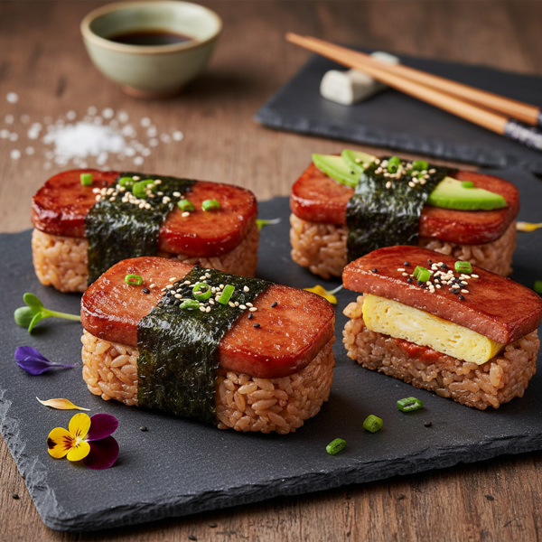 Gourmet Spam Musubi Delight recipe